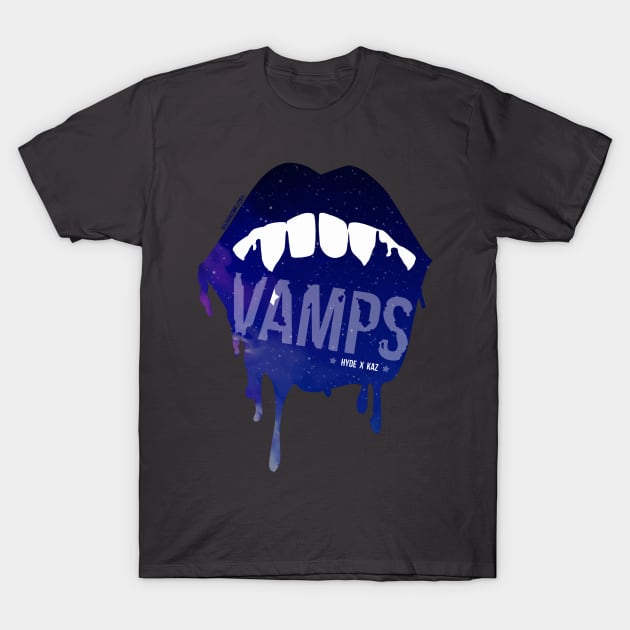 Vamps: Cosmic Bloodsucker T-Shirt by Imajinfactory